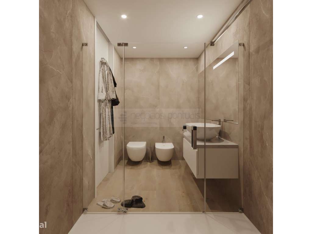Apartamento T3 em condomínio privado com piscina-12