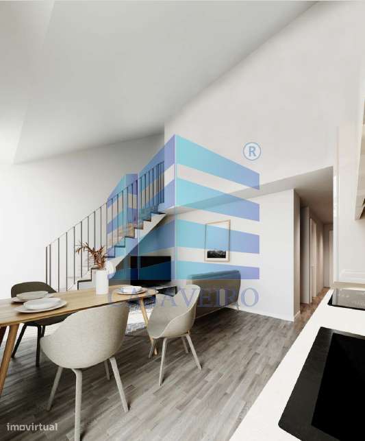 Apartamento T3 Duplex com Terraços em Aveiro - Grande imagem: 2/12