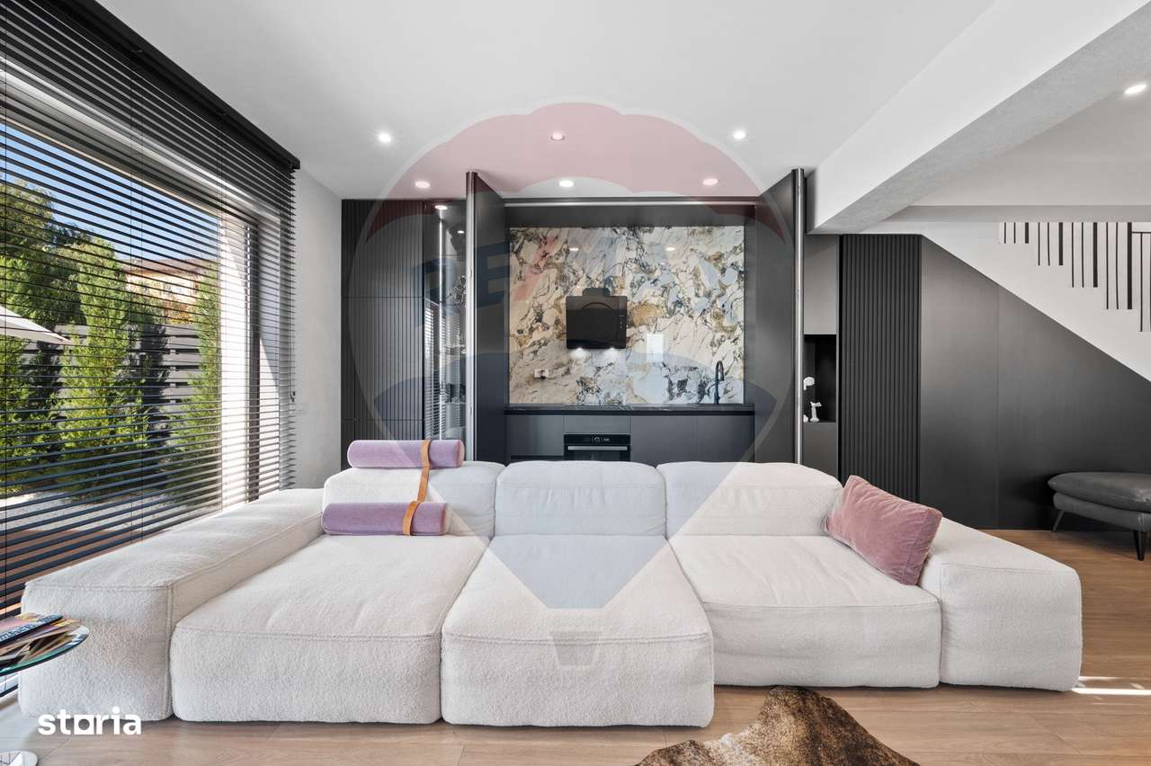 Vila luminoasa, mobilata si utilata Corbeanca / ansamblu cu piscina - Imagine principală: 5/20