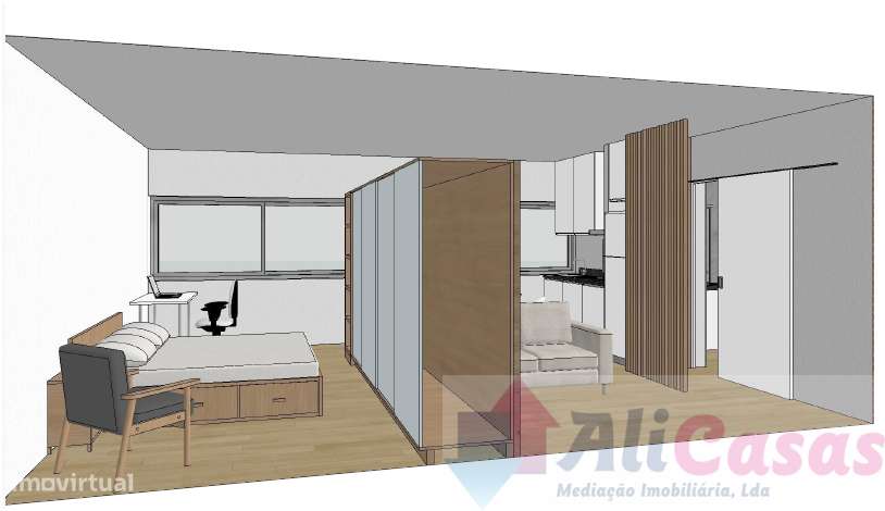 Excelente T0 completamente renovado!-14