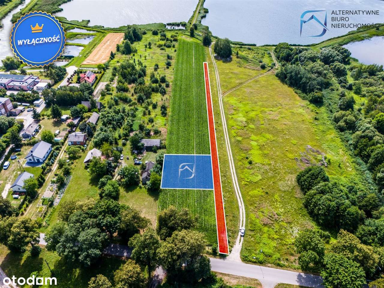 Działka wśród stawów Samoklęskach - Pełny obrazek: 5/14