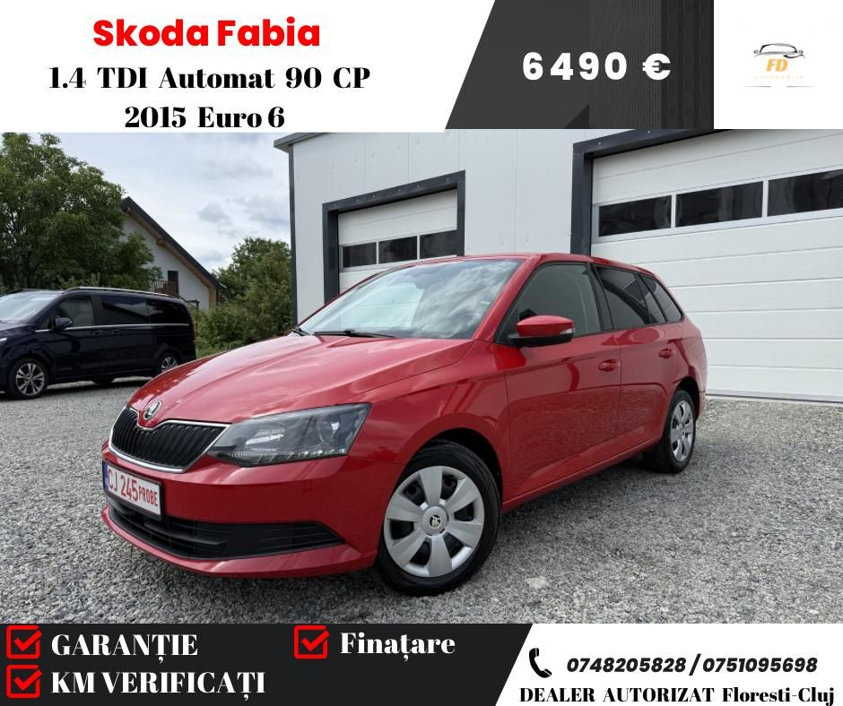 Skoda Fabia III [2014 - 2021] 1.4 TDI DSG Edition 2015