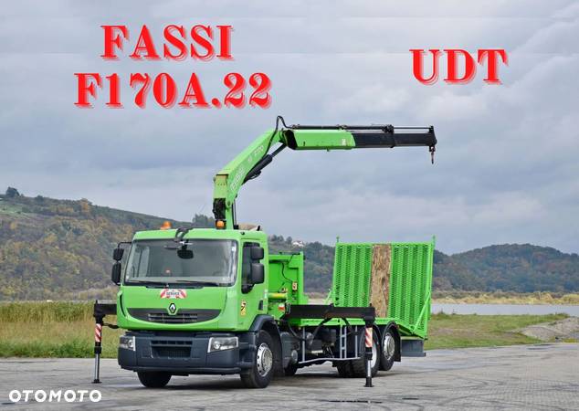 Renault PREMIUM 320 Laweta 7,50m + FASSI F170A.22 / PILOT - 1