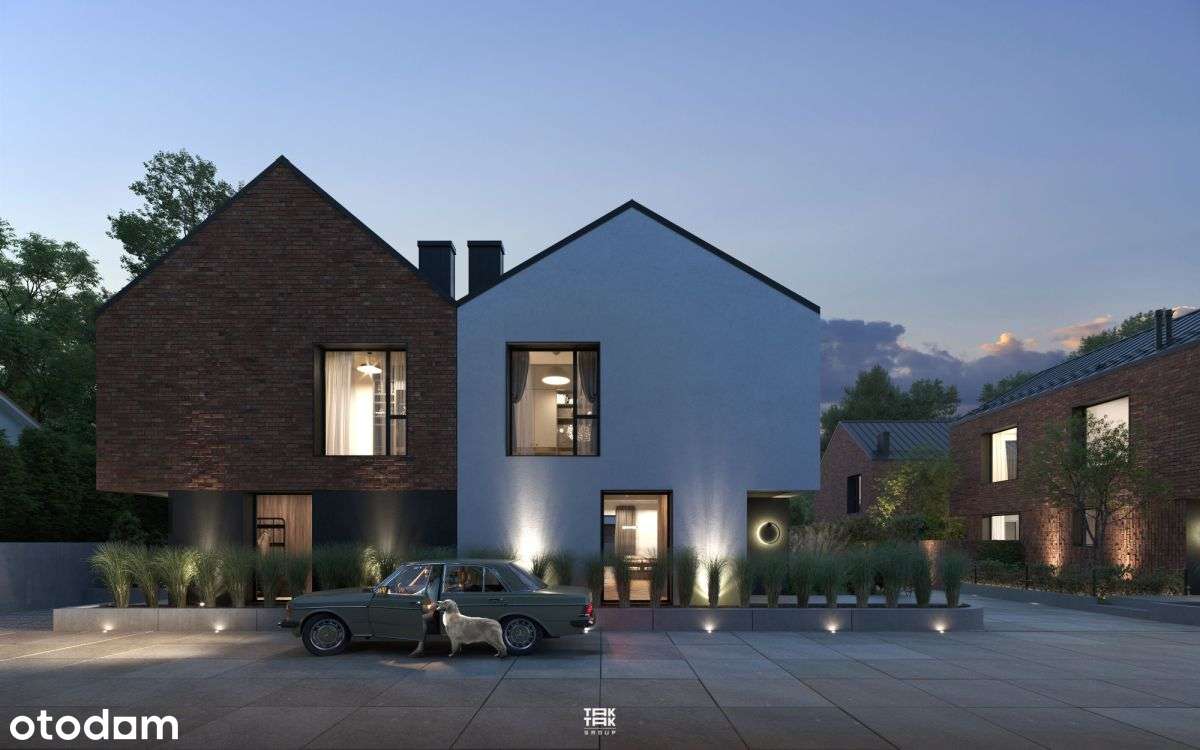 Dom w zabudowie bliźniaczej Dominów - Pełny obrazek: 3/14