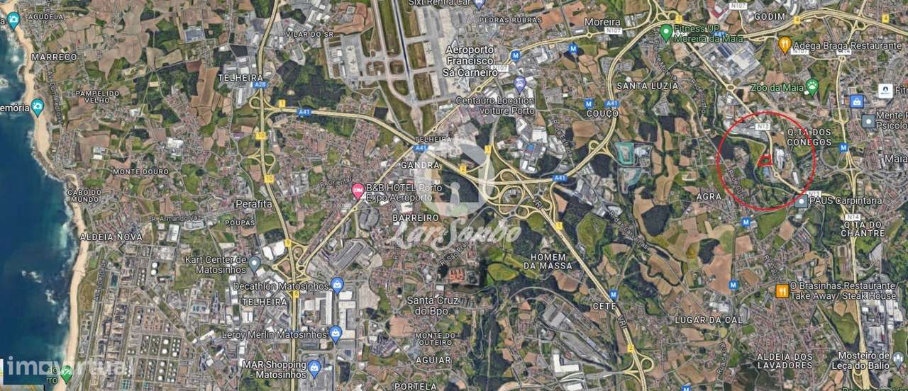 Terreno agricola com 4.000m2 na Maia - Grande imagem: 4/5