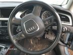 Volan Piele 4 Spite cu Comenzi Fara Airbag Audi A4 B8 2008 - 2015 [C1840] - 1