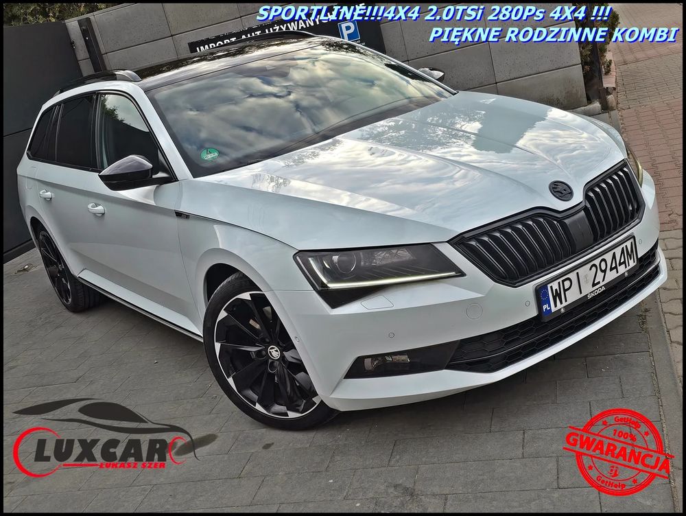 Skoda Superb III 2.0 TSI 4x4 DSG Sportline 2017