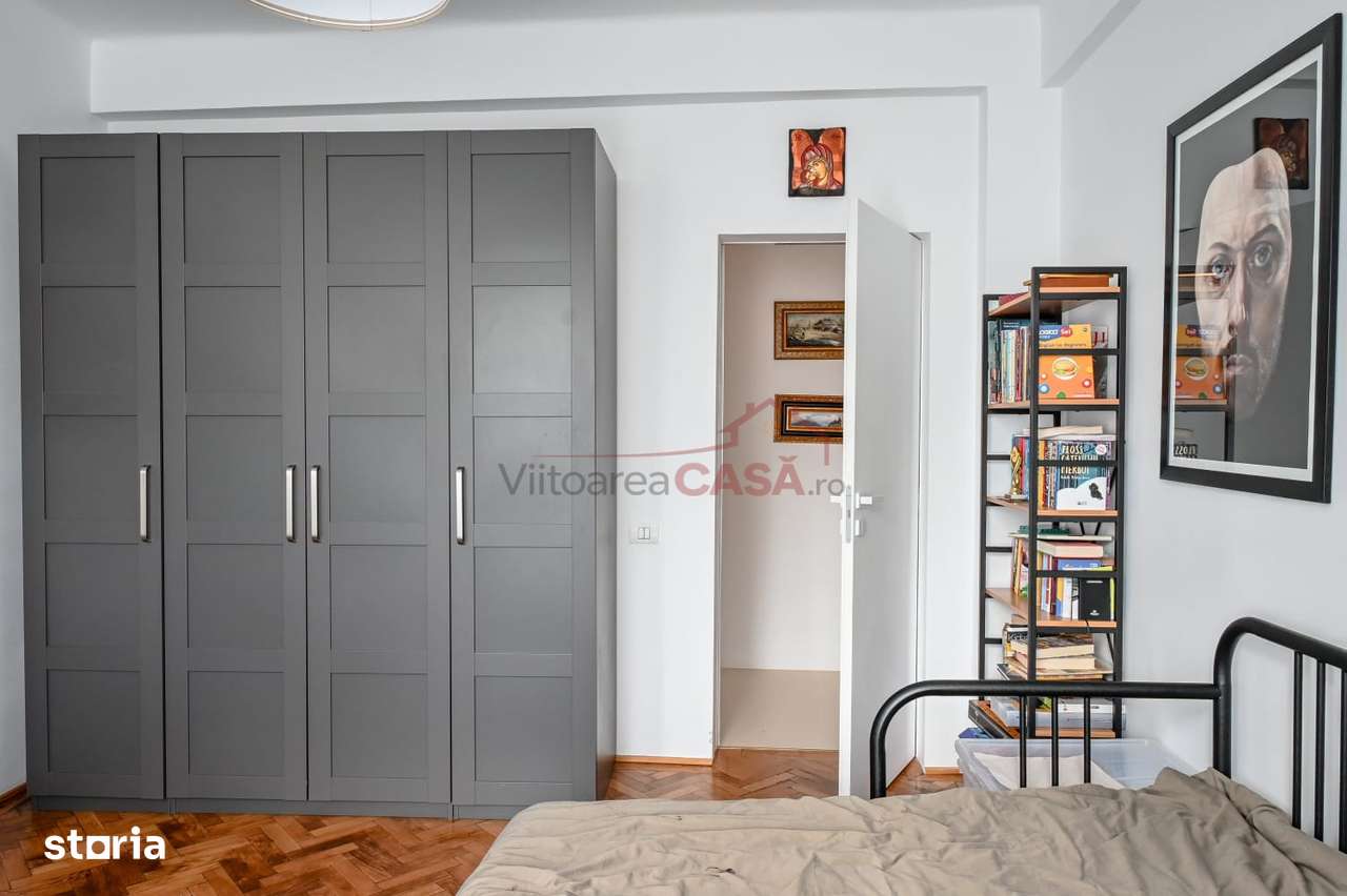 Pta Romana - 4 camere renovat complet - vedere deschisa spre parc-8