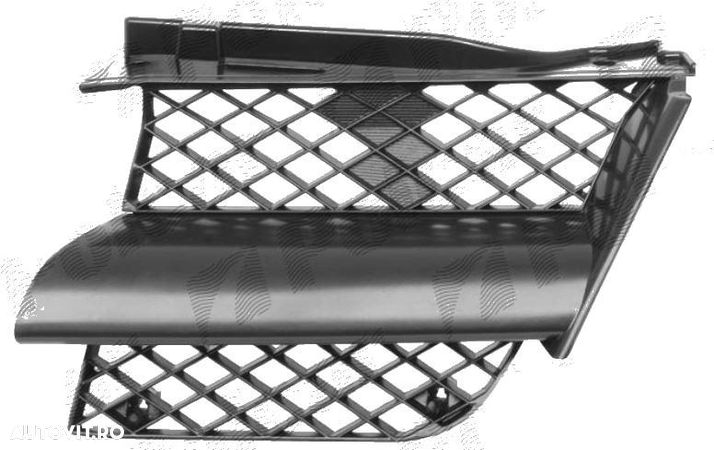 Grila radiator Mitsubishi Outlander (Cu0W), 05.2003-03.2007, stanga/dreapta, negru, MN133229, 526505-1 - 1