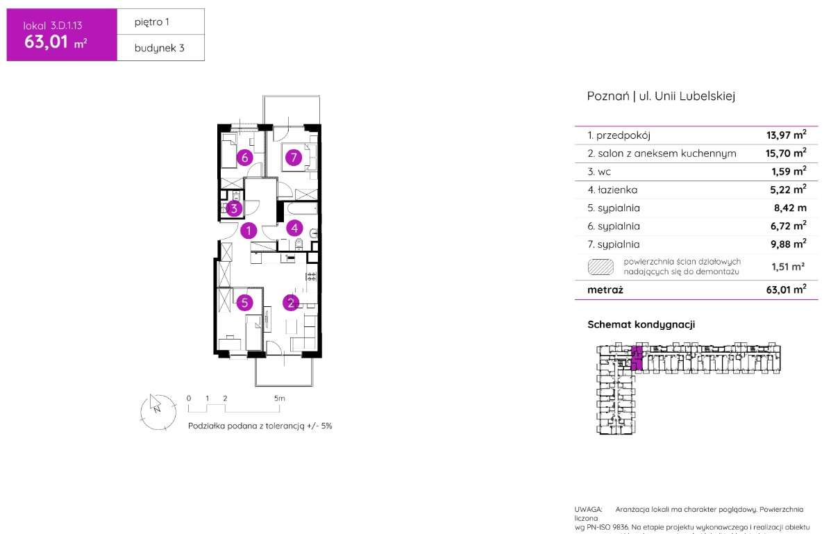 4 pokoje | NOWE OSIEDLE | 9875 zł/m2 | hala garażowa | SMART HOME - Pełny obrazek: 2/3