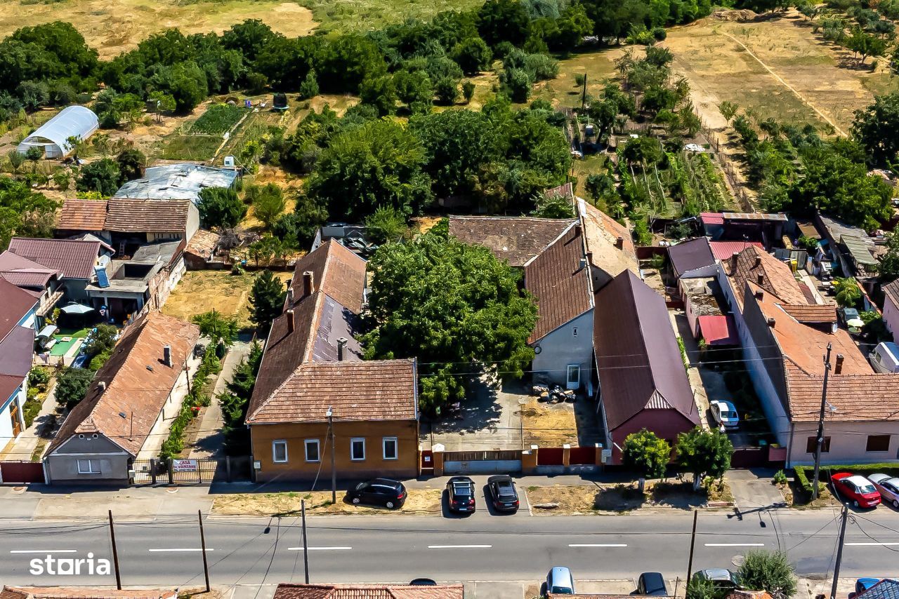 Proprietate cu teren generos si 2 cladiri zona Aradul Nou