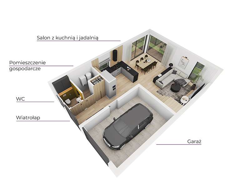 Gotowy do zamieszkania | Smart Home | Ogród | 10 min. centrum | 5 pok.-19