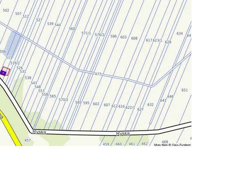 Działka Maliszew powiat Mińsk Mazowiecki projekt domu gratis - Pełny obrazek: 2/2