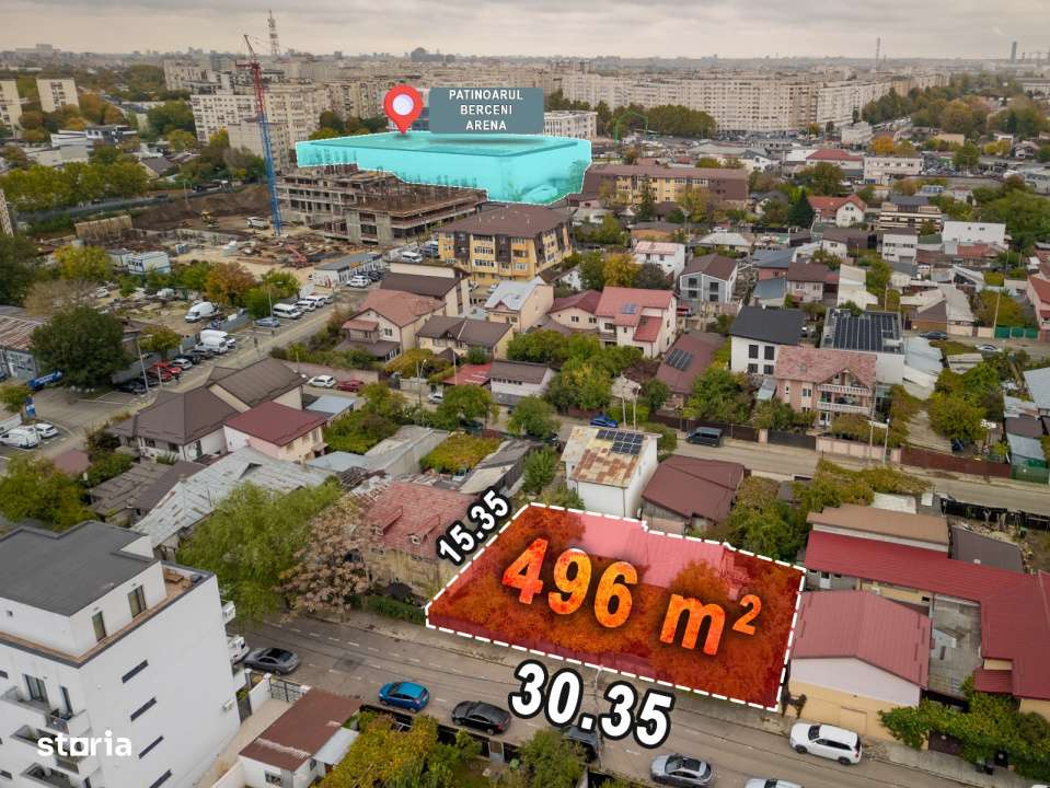 Berceni, teren  pentru constructii, in inima Sectorului 4  Aparatorii - Imagine principală: 2/8