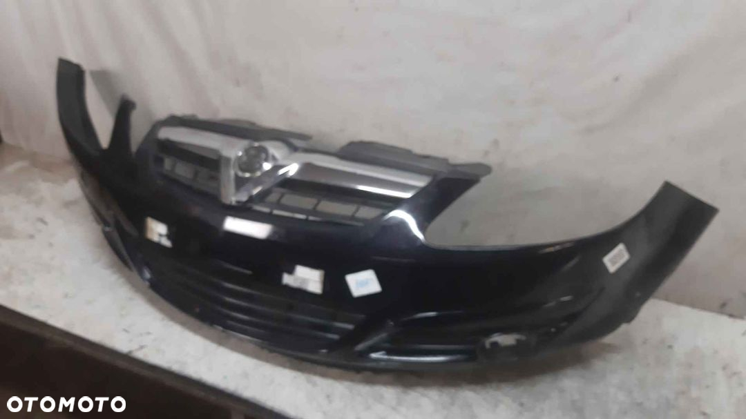 $# ZDERZAK PRZÓD PRZEDNI DO OPEL CORSA D + GRILL KOD KOLOR Z20R CZARNY - 2