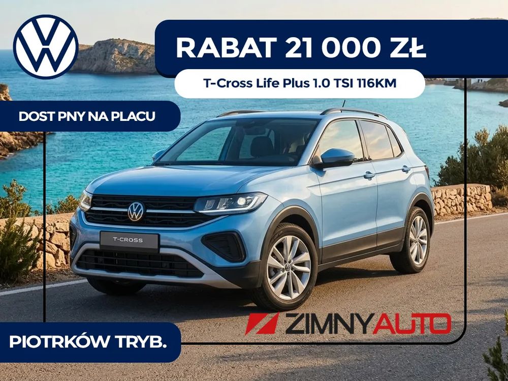 Volkswagen T-Cross 1.0 TSI Life Plus 2026