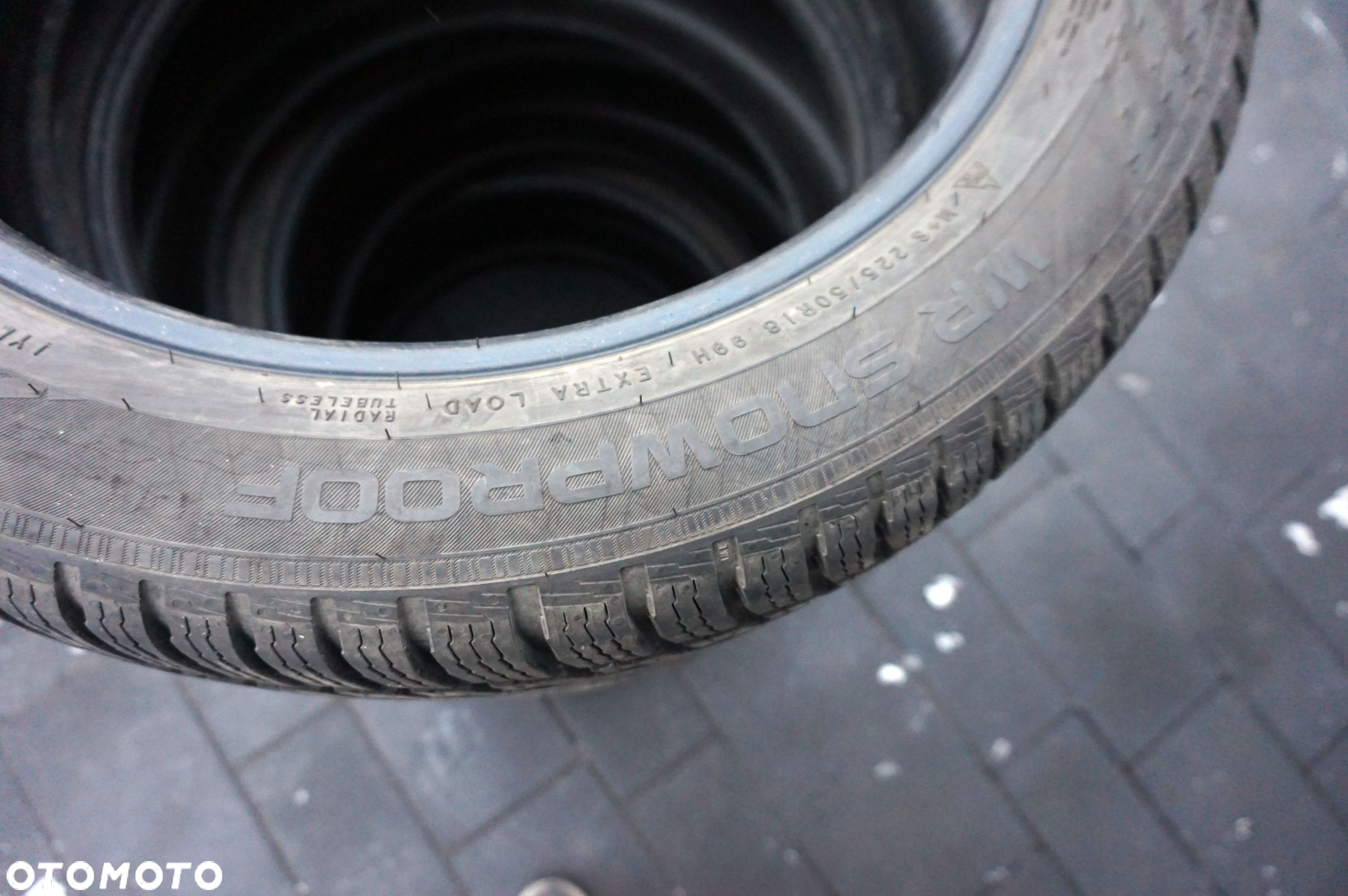 225/50R18 99H 2019 NOKIAN WR SNOWPROF KOMPLET OPON ZIMOWYCH (4 SZT) 7MM 225/50/18 - 5