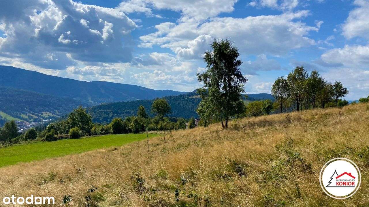 Działka budowlana z widokiem na Skrzyczne, Beskid - Pełny obrazek: 3/13