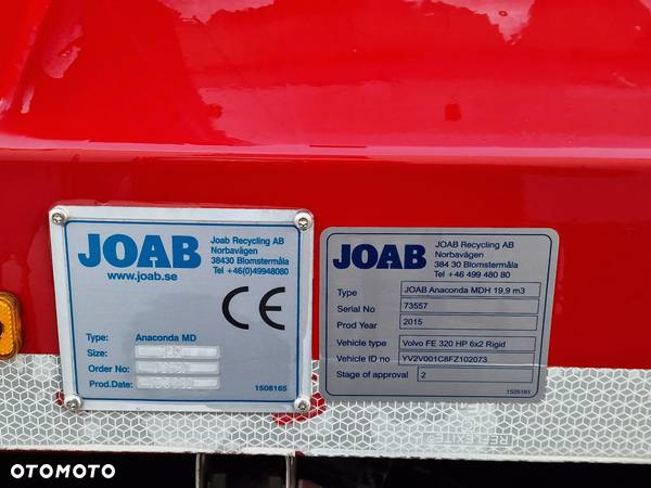 Volvo VOLVO FE 300 EURO 6 / JOAB / waga statyczna   !!! - 14