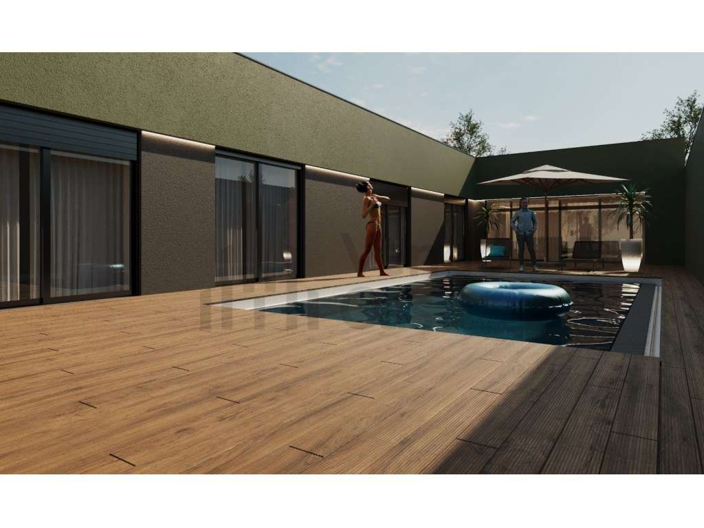 Vende-se Moradia Térrea T4 C/Piscina- Braga - Grande imagem: 4/44