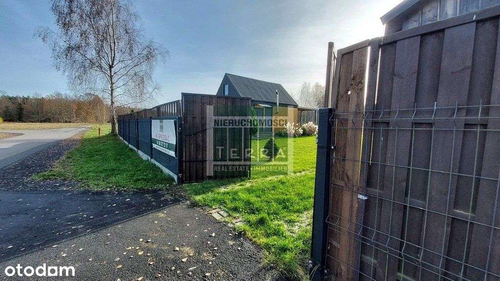 Duża działka + domek letniskowy w Bronkowie-17