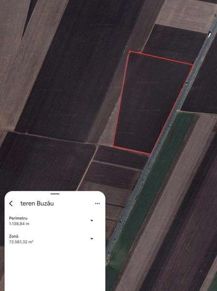 De vanzare teren extravilan cu deschidere la DN2 (E85), arabil - Imagine principală: 5/6