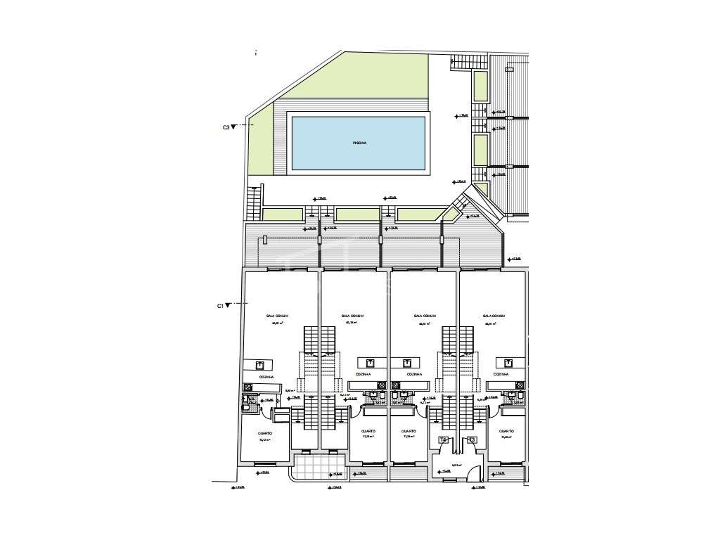 Moradia tipologia T4, inserida em condomínio fechado, a iniciar con... - Grande imagem: 5/11