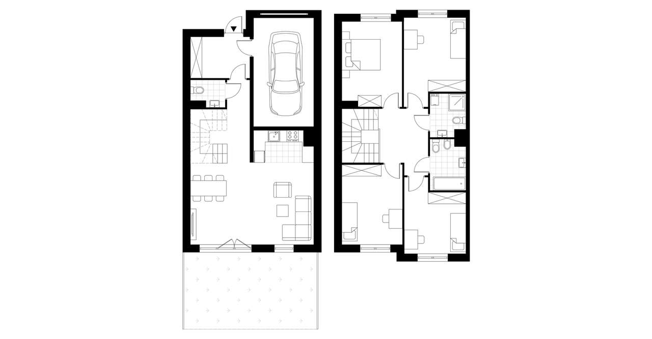 5-pokojowy dom 113m2 + ogródek Bez Prowizji - Pełny obrazek: 3/8