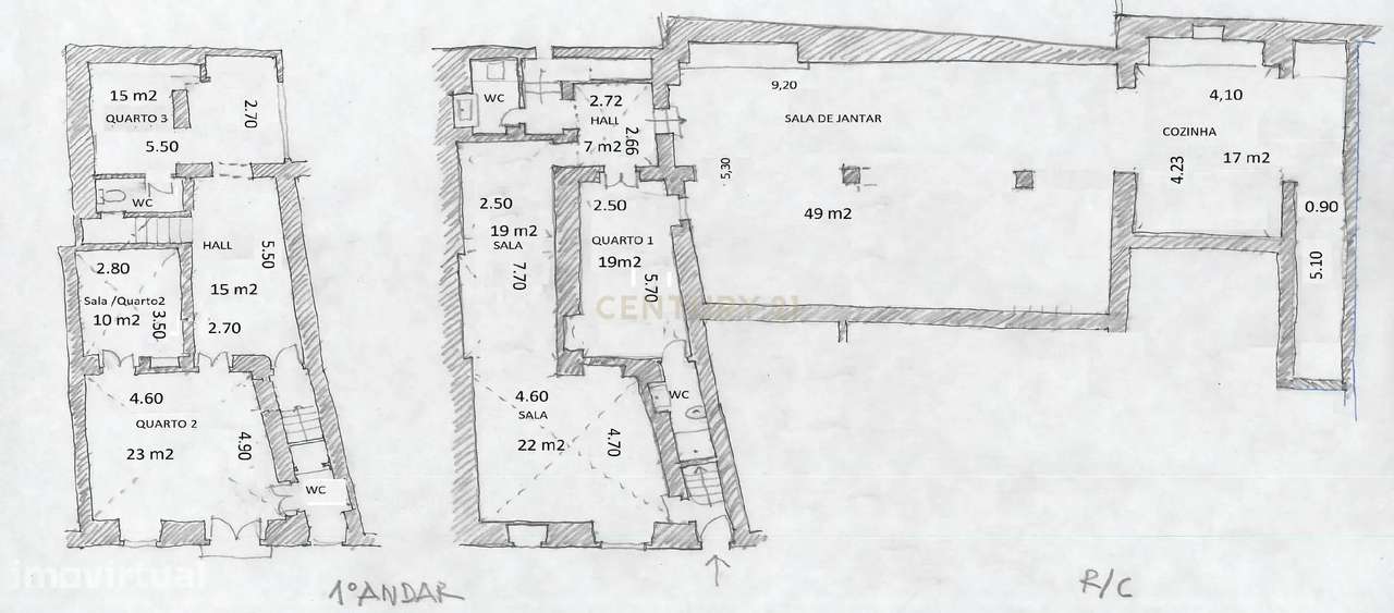GuestHouse de charme de 260m2 no centro de Elvas-36