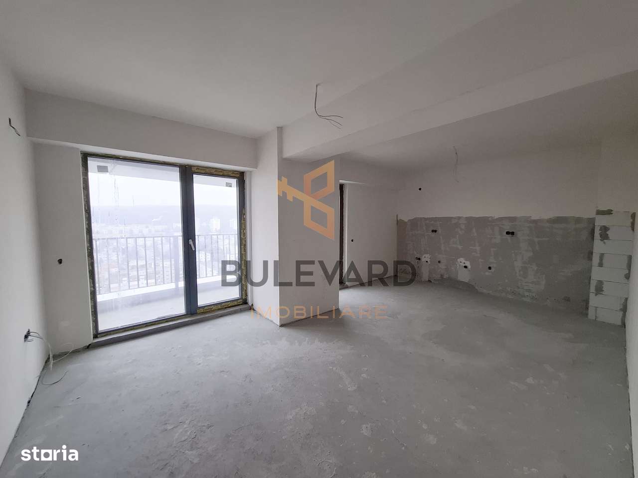 Comision 0. Apartament 2 camere + balcon 7 mp bloc nou cu CF! - Imagine principală: 4/15