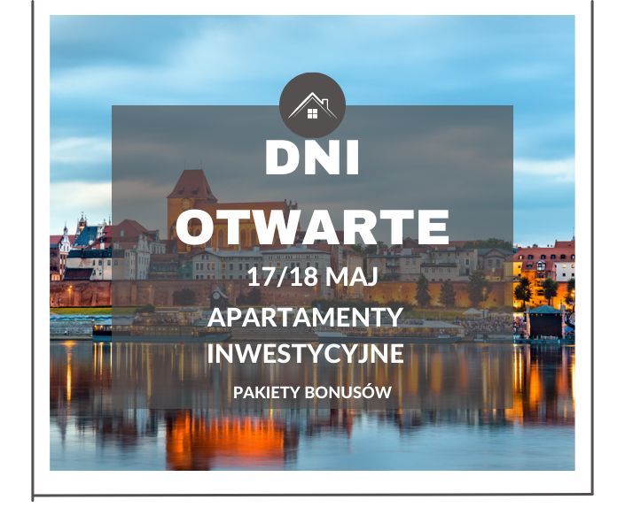 Kawalerki dni OTWARTE 17/18 maj PAKIETY bonusów