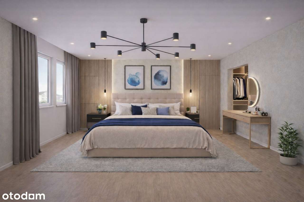 Nowe, energooszczędne  3-pokojowe mieszkanie z antresolą ul. Szwedzka-1