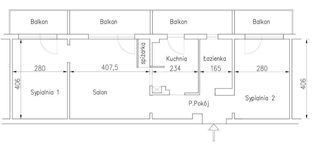 3 pokoje każdy z osobnym balkonem Ruda Poludniowa - Pełny obrazek: 2/17