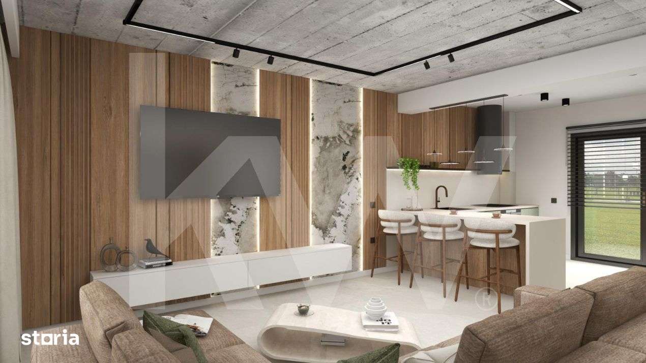 De vanzare casa tip duplex cu garaj in Selimbar, Sibiu – constructie - Imagine principală: 5/19