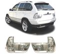 FAROLINS PARA BMW X5 E53 99-03 PRATA CROMADO - 1