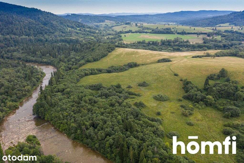 Działka nad Sanem w Bieszczadach - Pełny obrazek: 4/7