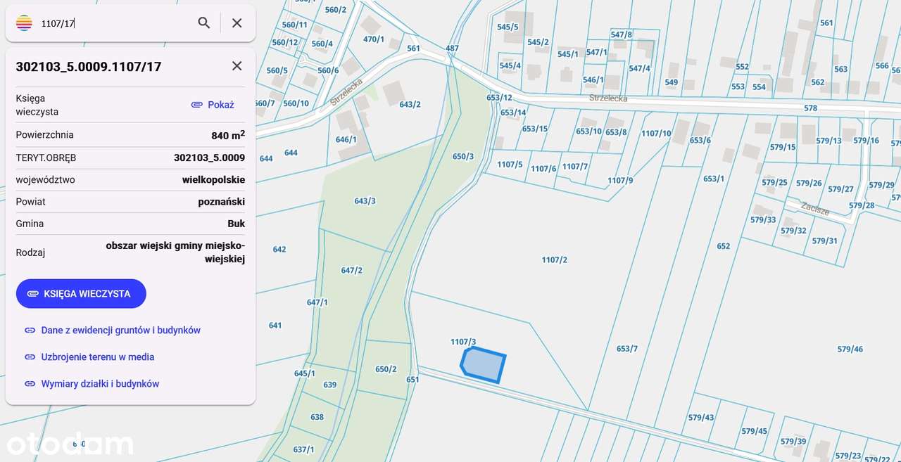Atrakcyjna działka budowlana - BUK - warunki zabudowy !! - Pełny obrazek: 4/4