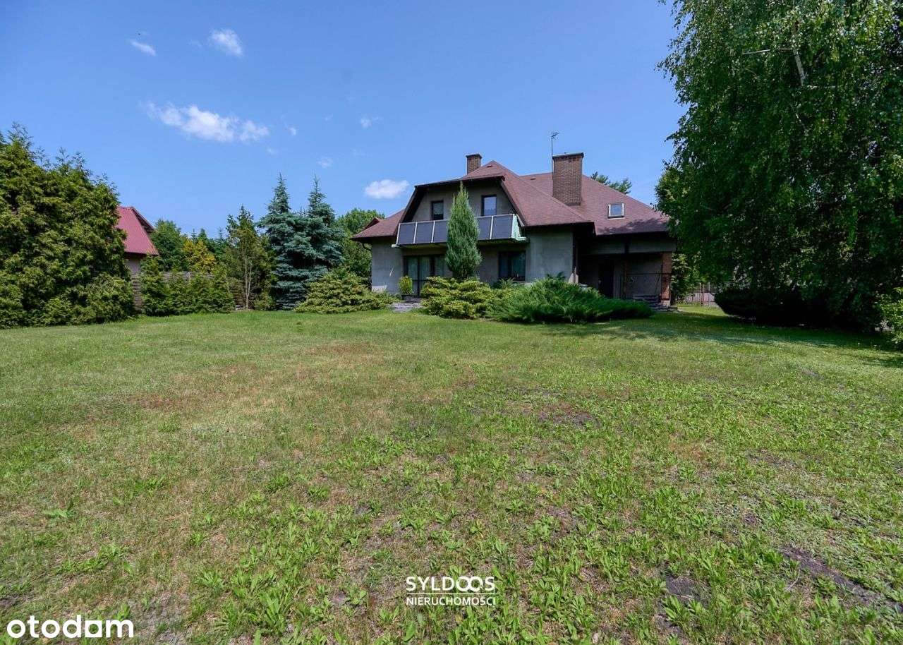 Kryspinów działka z dużym domem pod inwestycję-15