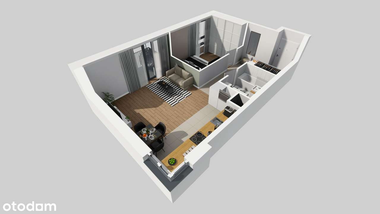 ostatnie | GOTOWE | 2 pokoje | zamknięte osiedle |BEZ PROWIZJI|BEZ PCC-5