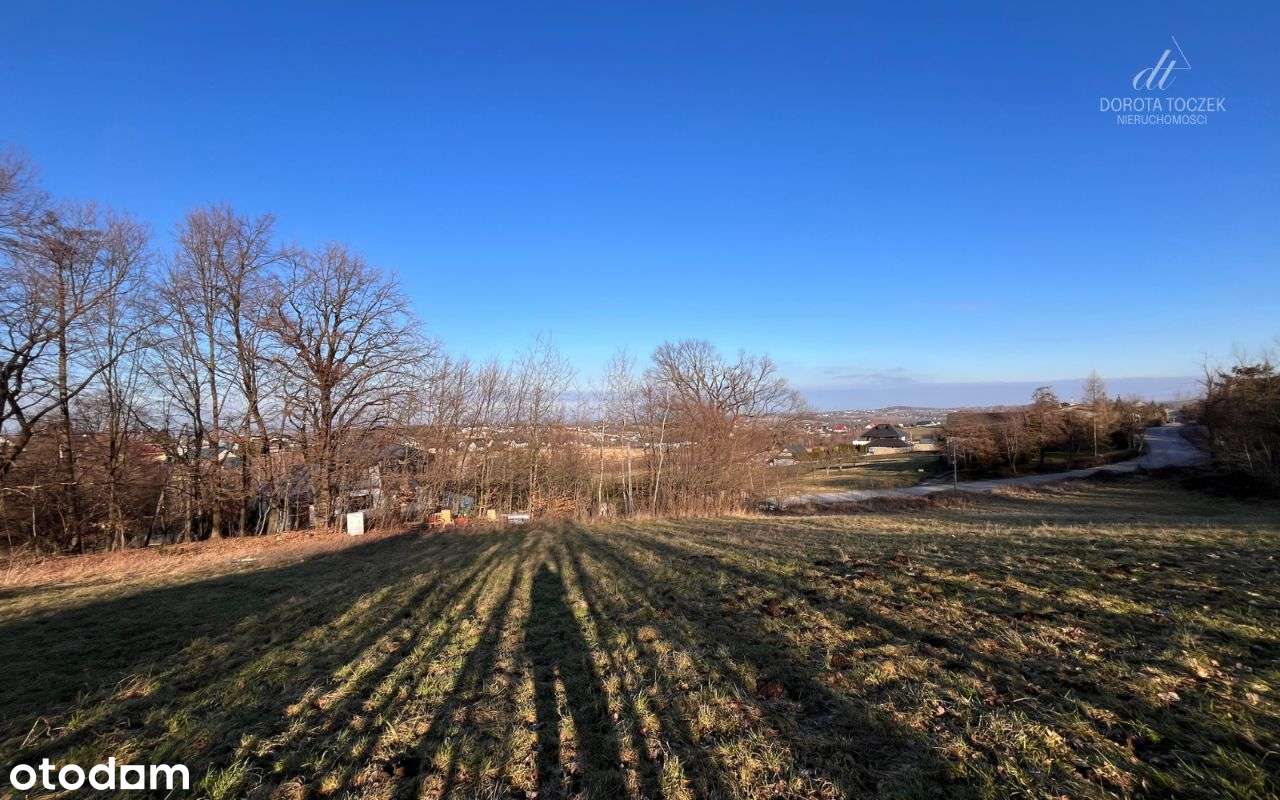 Działka budowlana widokowa | Biskupice | 900 m²
