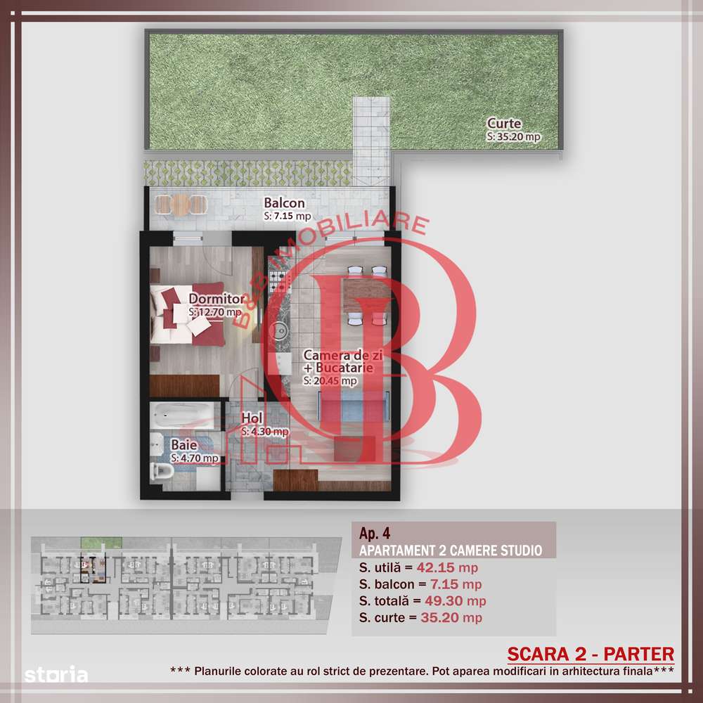 2 camere cu gradina -oferta lansare proiect Pallady-0