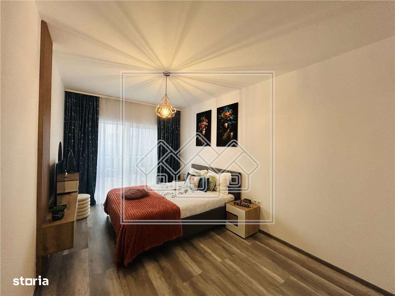 Ap cu 2 camere si gradina, 52 mp utili, gradina de 25 mp, mobilat - Imagine principală: 5/16