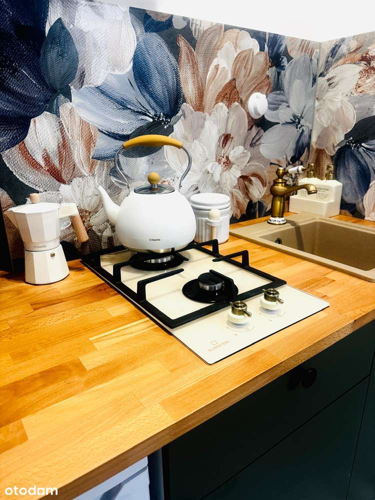 Kawalerka z 1936r. ul. Francuska, Saska Kępa, ogród, Booking-8