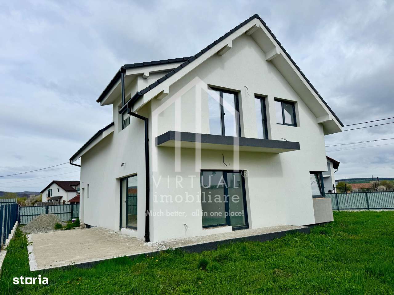 Casa individuala cu 5 camere, 150mp utili+2 terase, 434mp teren-13