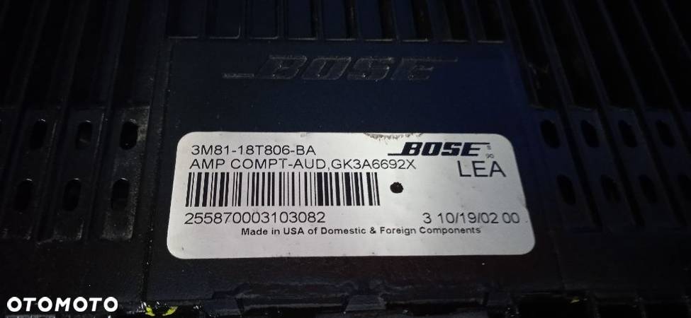 Wzmacniacz Bose Mazda 6 3M81-18808EA - 3