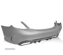 PARA-CHOQUE TRASEIRO PARA MERCEDES CLASSE C W205 4P 19- LOOK C43 - 3