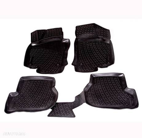 Set covorase auto din cauciuc Volkswagen Golf 6 (A6 5K) 2008-2013 , presuri tip Tavita BestAutoVest, 4 buc. - 1