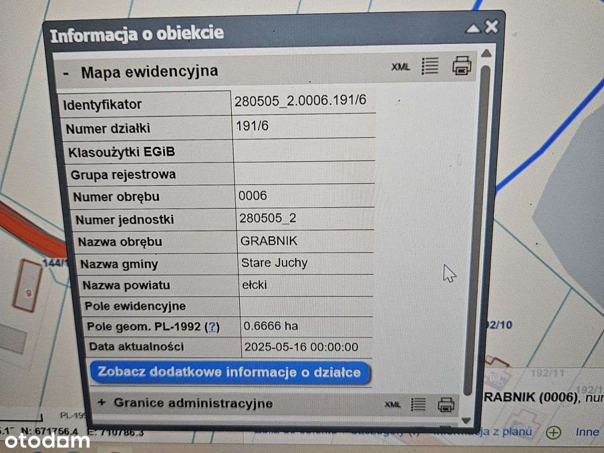 Jezioro Grabnik-powiat ełcki-gmina Stare Juchy - Pełny obrazek: 2/4