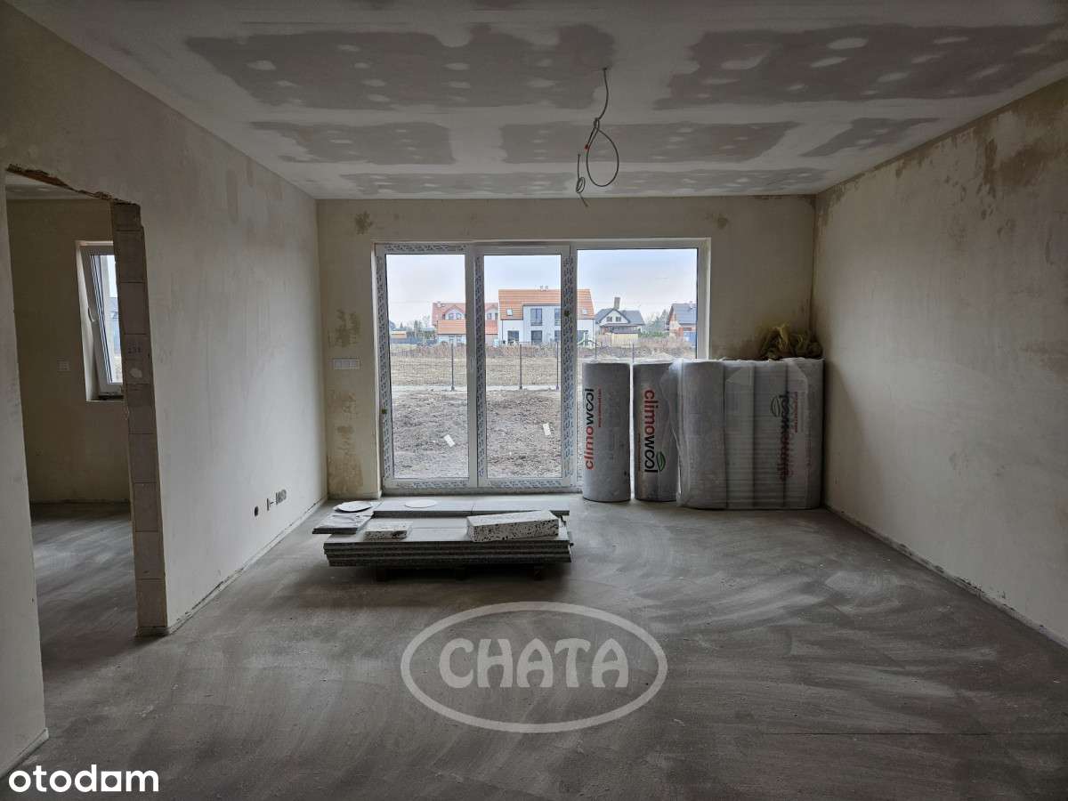 Bliźniak, światłowód, duża działka, pompa ciepla - Pełny obrazek: 3/8