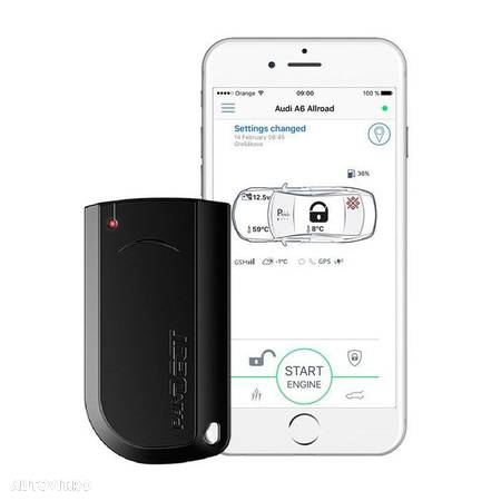 Alarma auto Pandora Smart PRO conexiune CAN bluetooth GSM 3G GPS - 2